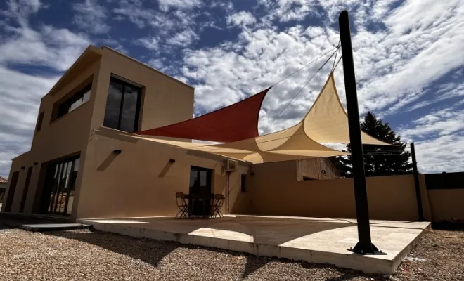 Entreprise de voile d'ombrage, Saint-Maximin-la-Sainte-Baume, Atelier Bois d'Acier